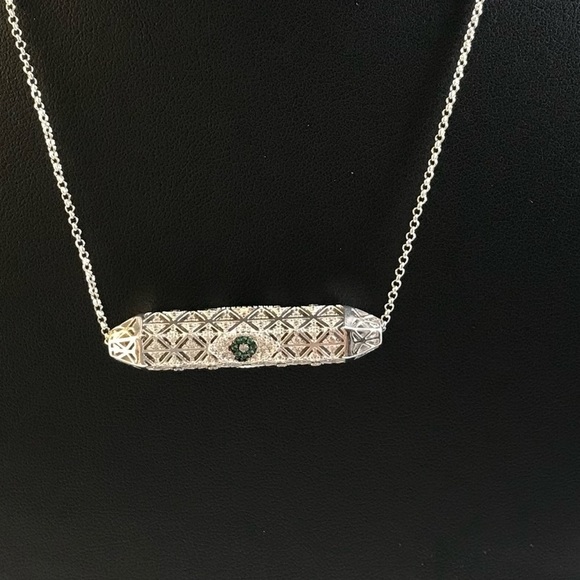 Evil Eye Spinner Necklace - Picture 14 of 15